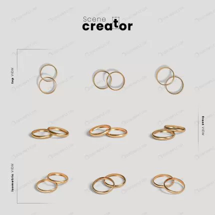scene creator with wedding rings crcb0ced7bd size42.64mb - title:graphic home - اورچین فایل - format: - sku: - keywords: p_id:353984